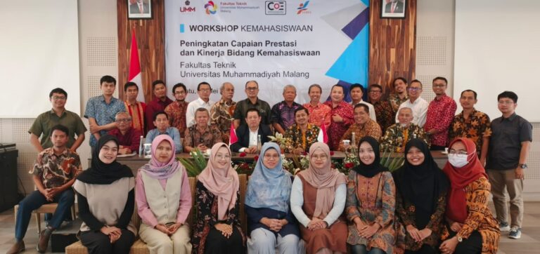 Fakultas Teknik UMM Gelar Workshop Peningkatan Capaian Prestasi dan Kinerja Bidang Kemahasiswaan