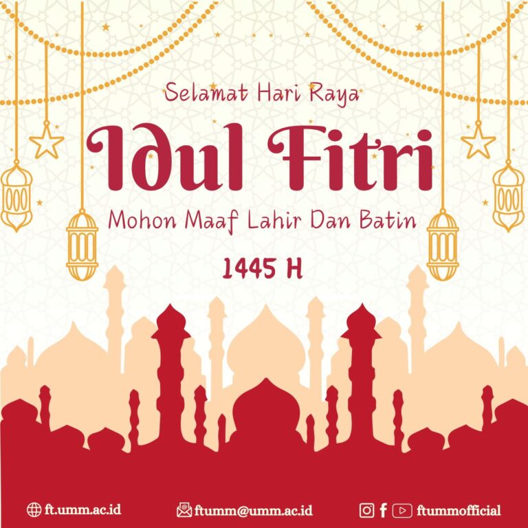 Selamat Hari Raya Idul Fitri 1445 H