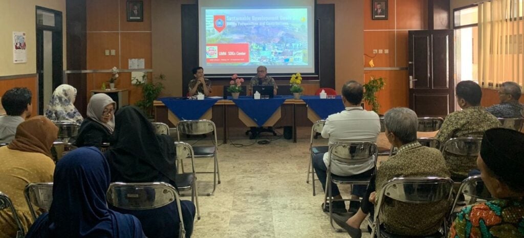 Antusias Peserta pada acara sosialisasi Sustainable Development Goals (SDGs)