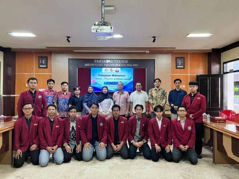 Fakultas Teknik UMM Lepas Mahasiswa untuk Program Magang Internasional di Jepang