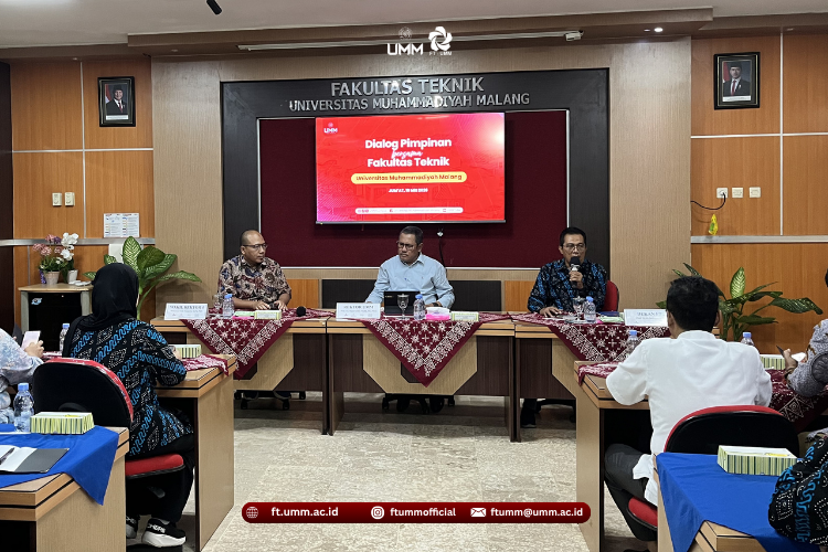 Dialog Pimpinan Bersama Dosen dan Tenaga Kependidikan Fakultas Teknik Berlangsung Hangat dan Interaktif