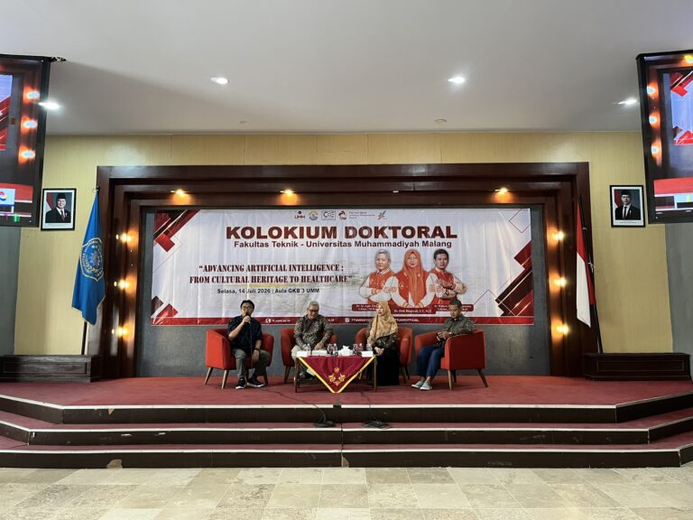 Kolokium Doktoral 2026 Fakultas Teknik UMM Resmi Dibuka, Soroti Peran AI dari Warisan Budaya hingga Kesehatan